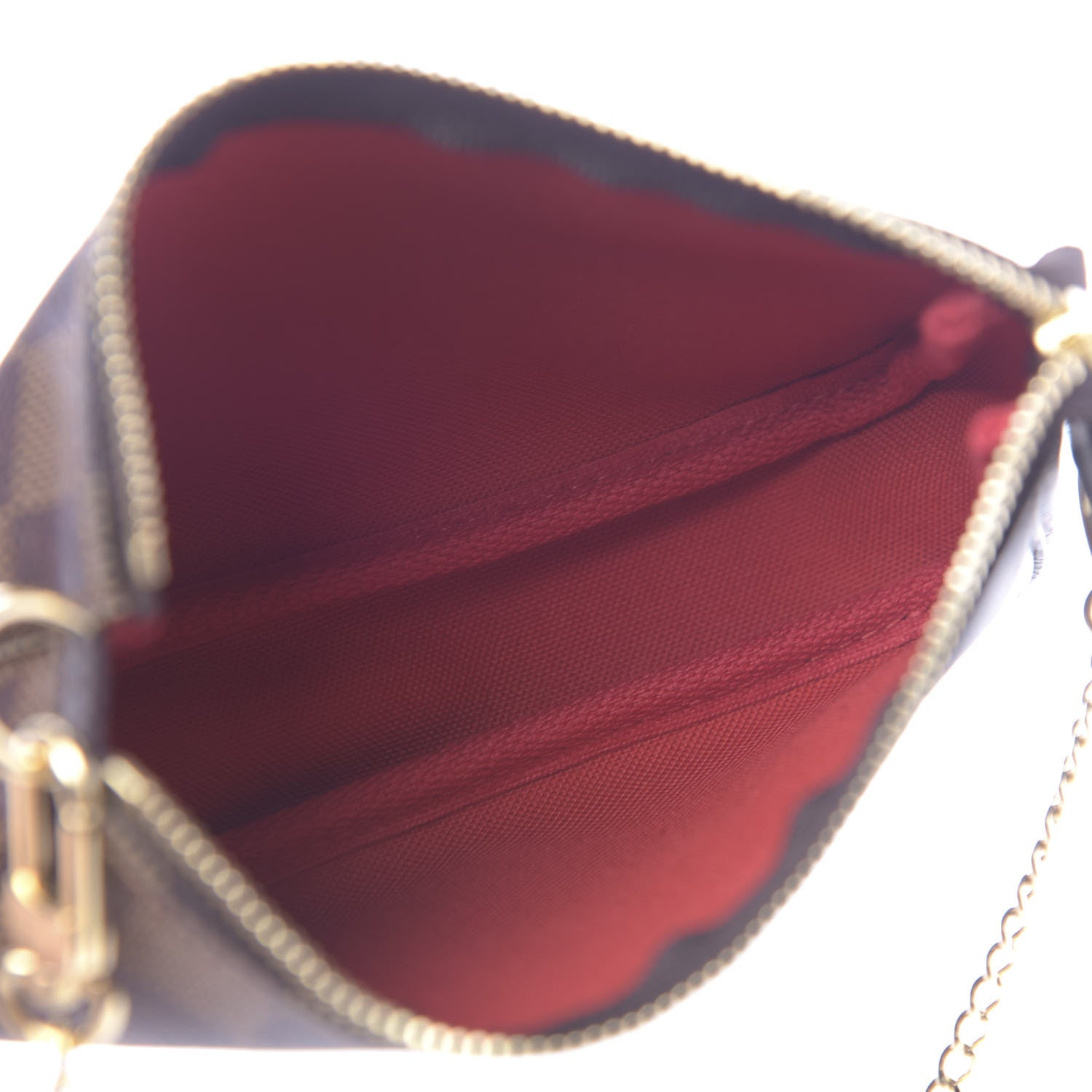 Louis Vuitton Damier Ebene Mini Pochette Accessories 5 of 8