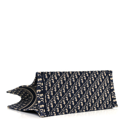 Christian Dior Oblique Book Tote Blue Multicolor 3 of 11