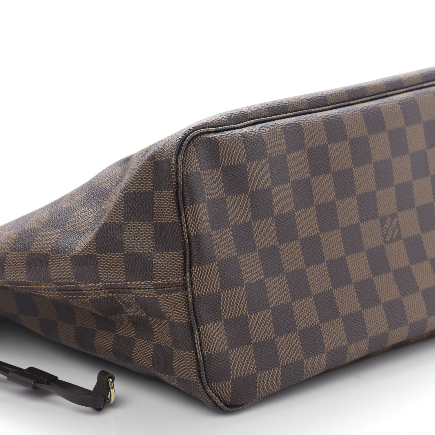 Louis Vuitton Damier Ebene Neo Neverfull MM Rose Ballerine 8 of 9
