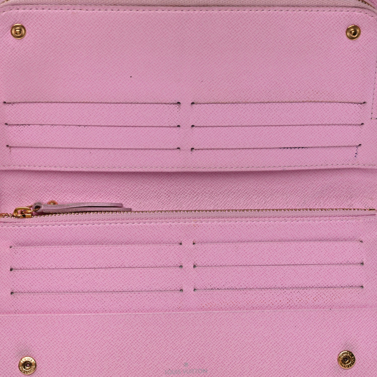 Louis Vuitton Monogram Multicolor Insolite Wallet White Litchi 5 of 7