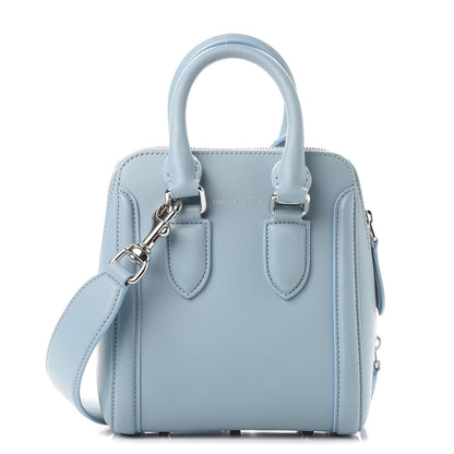 Alexander McQueen Calfskin Mini Heroine Light Blue 1 of 7