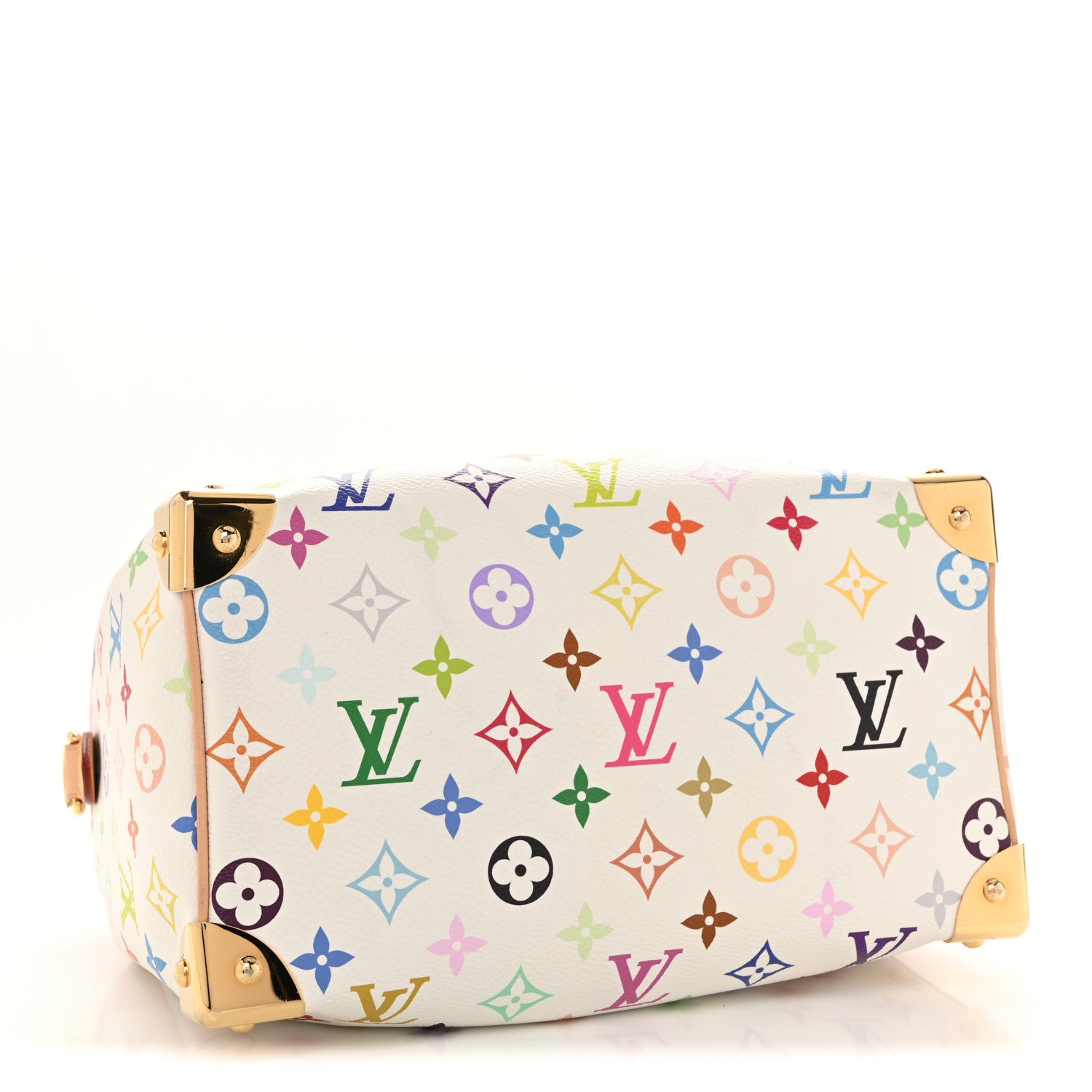 Louis Vuitton LV X TM Monogram Multicolor Speedy Bandouliere 25 White 4 of 13