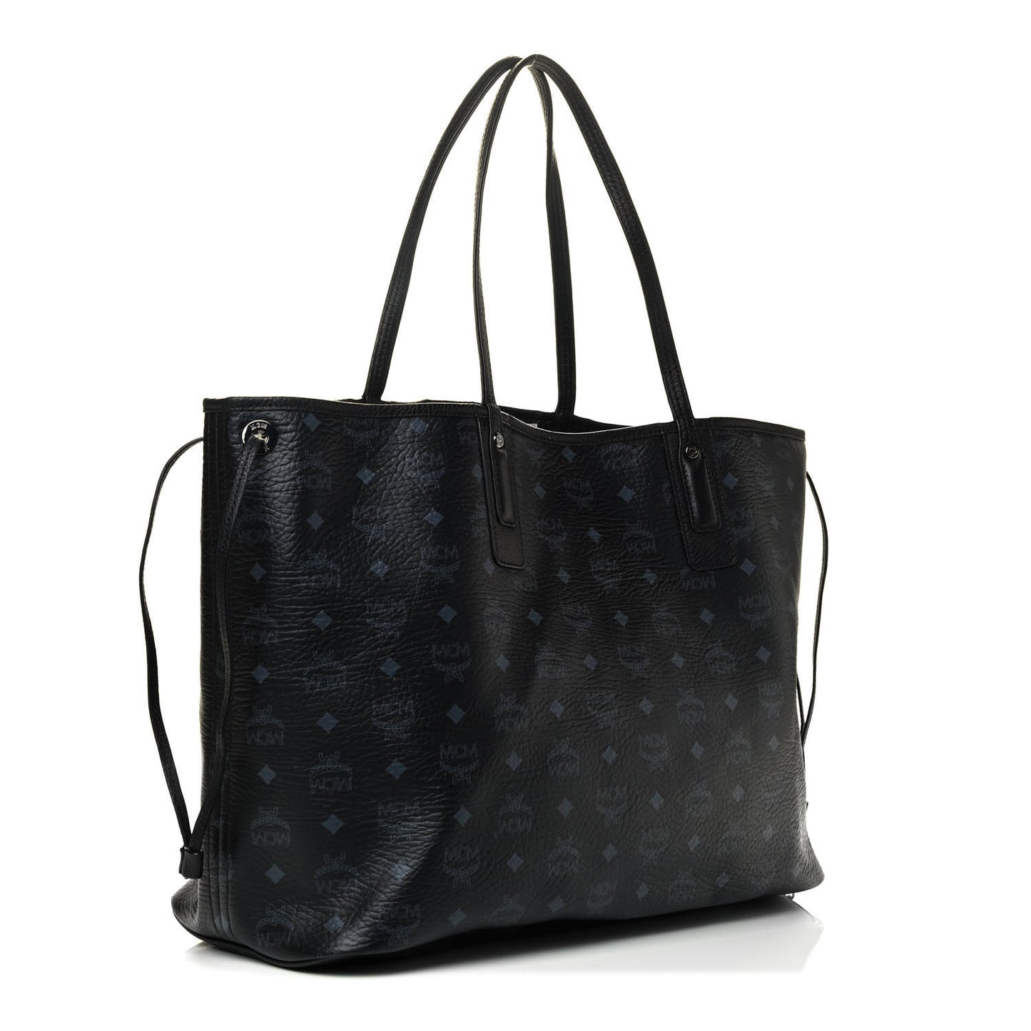 Visetos Large Liz Reversible Shopper Tote Black