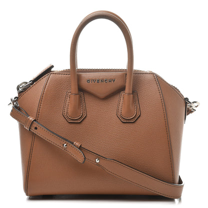 Givenchy Sugar Goatskin Mini Antigona Caramel 1 of 16
