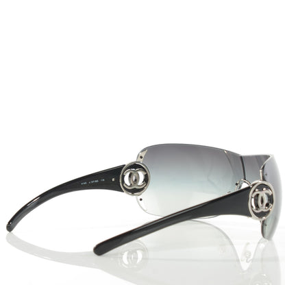 Chanel CC Sunglasses 4145 Black 2 of 5