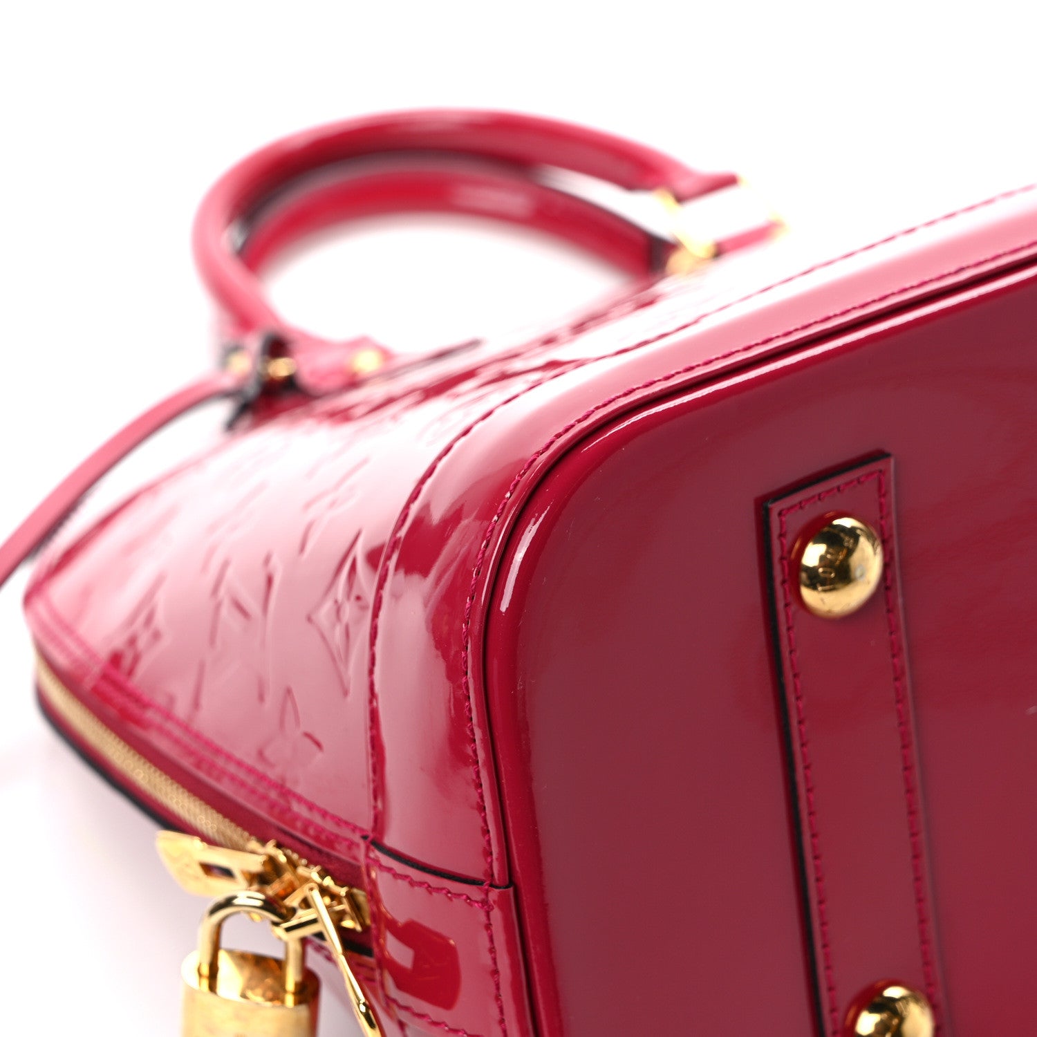 Louis Vuitton Vernis Alma PM Rose Indien 9 of 13