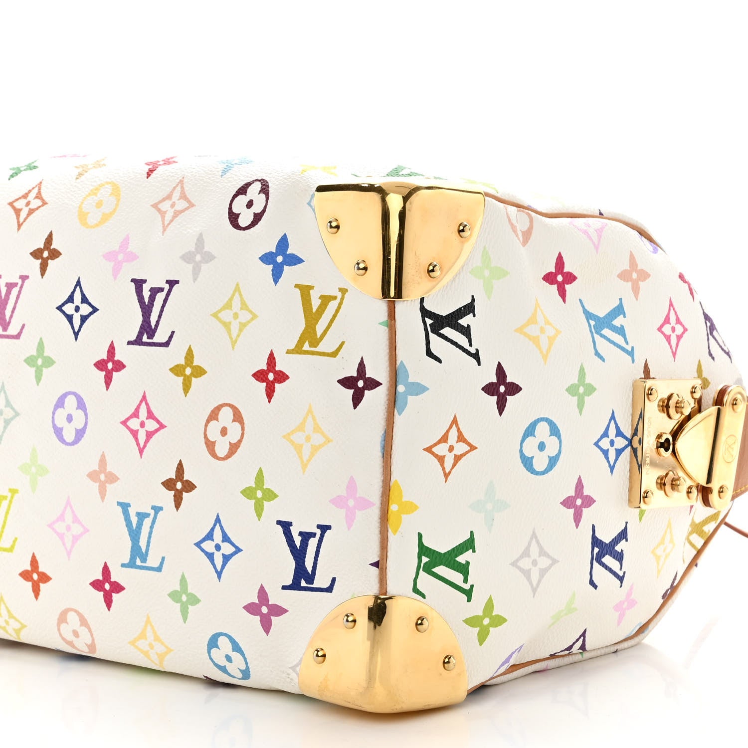Louis Vuitton LOUIS VUITTON Monogram Multicolor Speedy 30 White 7 of 8