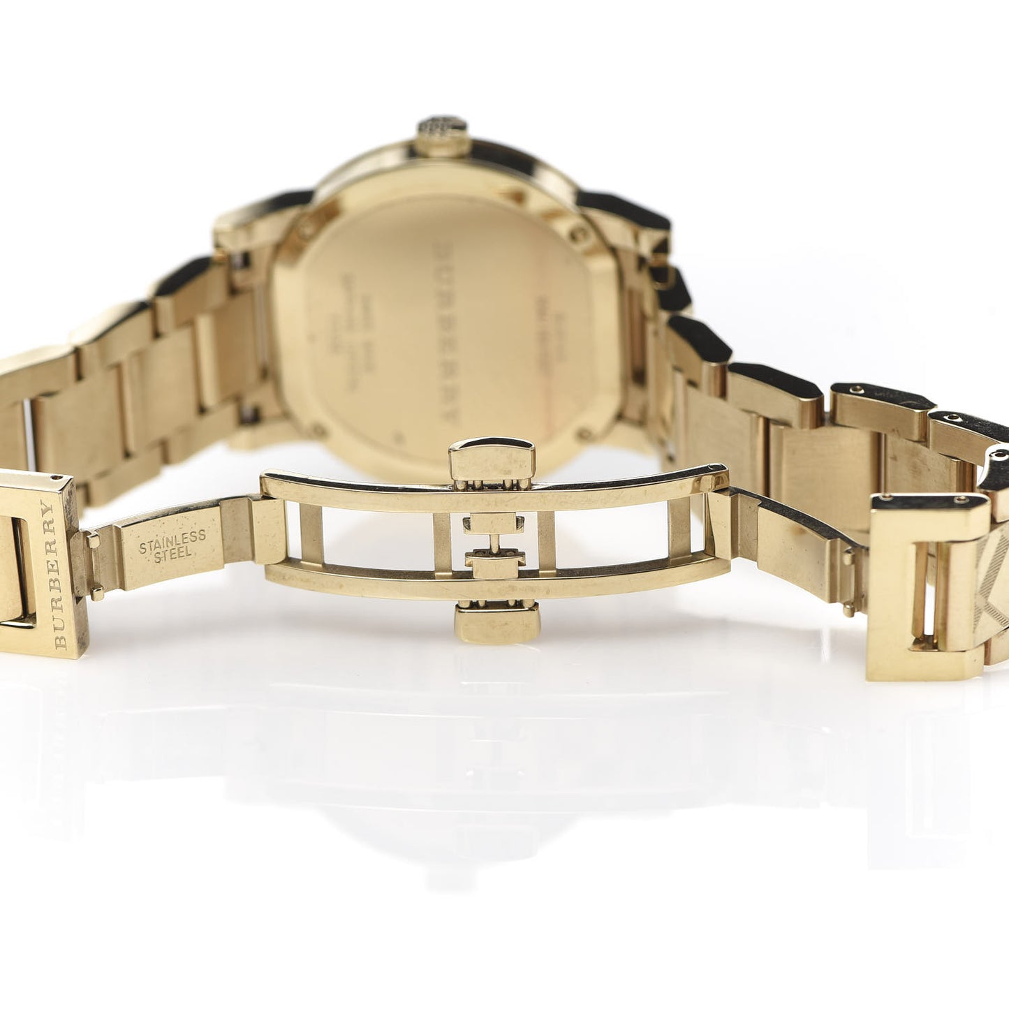 Stainless Steel 34mm The City Quartz Watch Gold BU9145