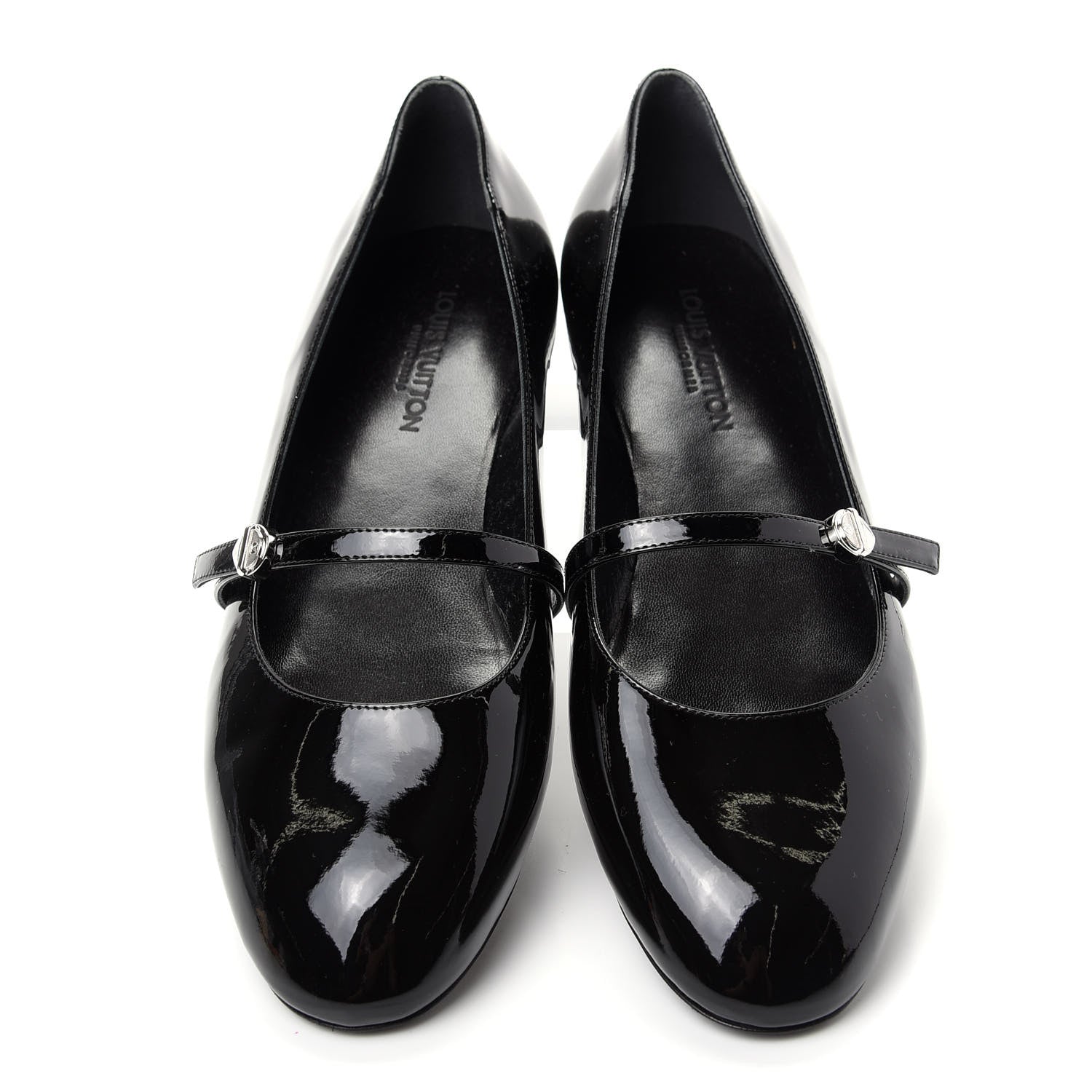 Louis Vuitton Patent Uniformes Ballet Flats 39 Black 5 of 10