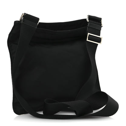 Prada Nylon Vela Flat Messenger Bag Black 3 of 16