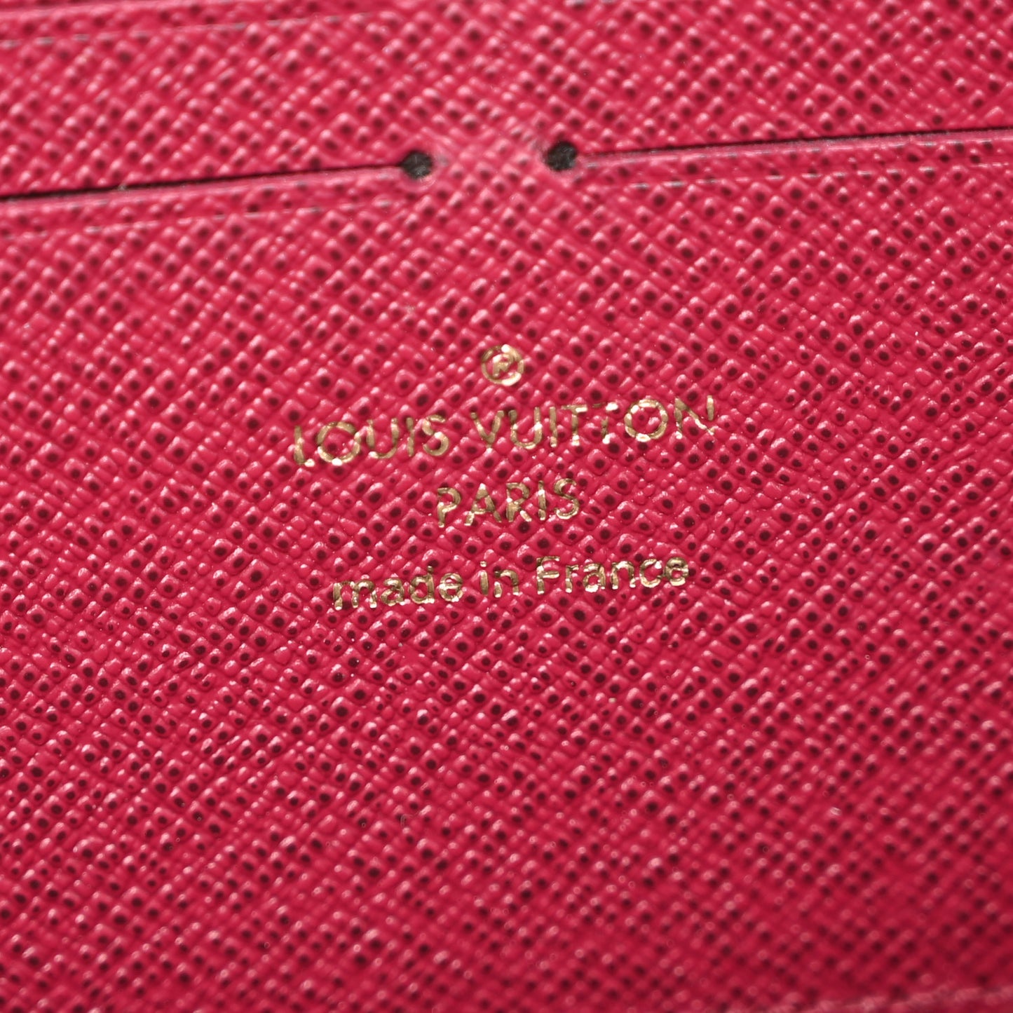 Monogram Clemence Wallet Fuchsia