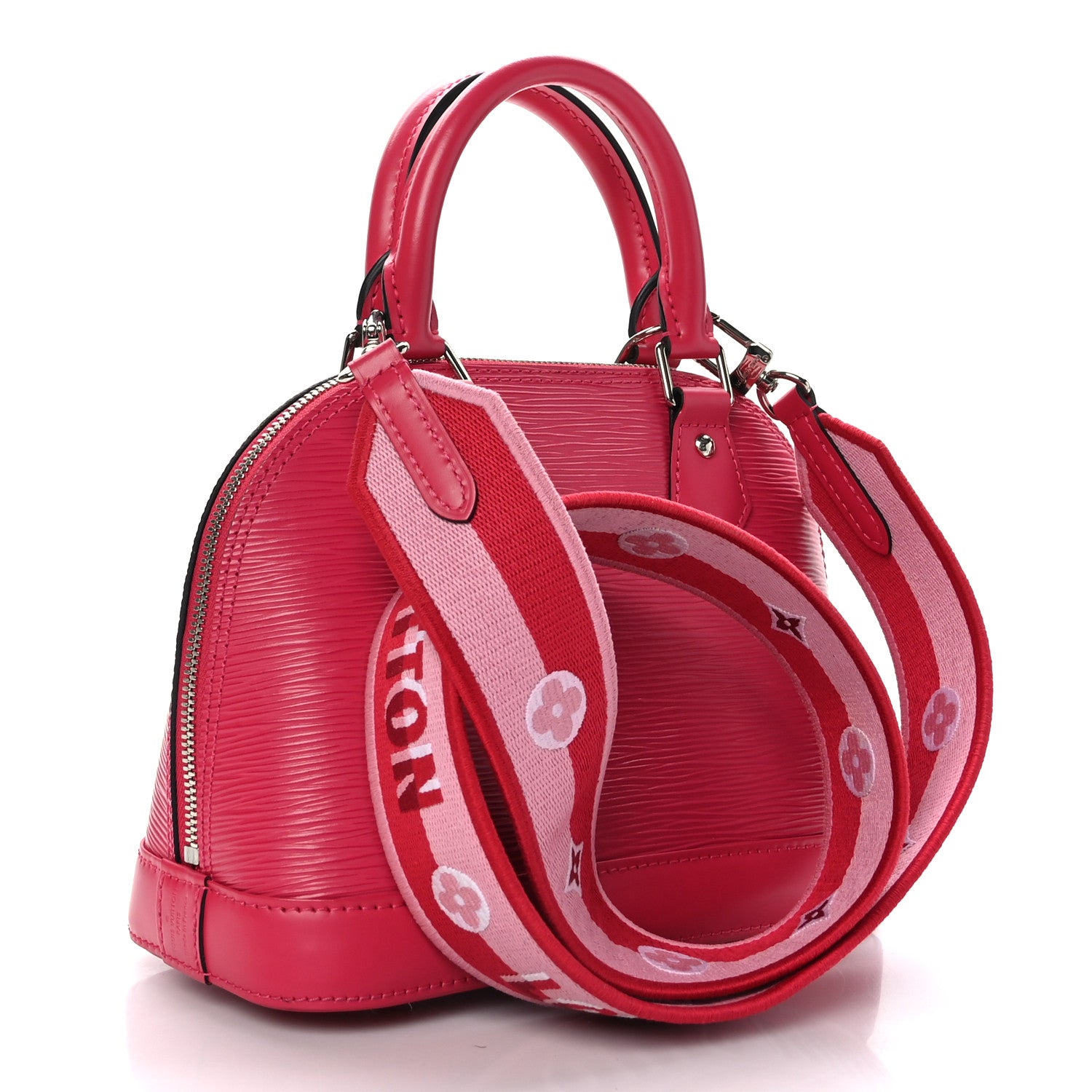 Louis Vuitton Epi Jacquard Alma BB Rose Pondicherry 3 of 9
