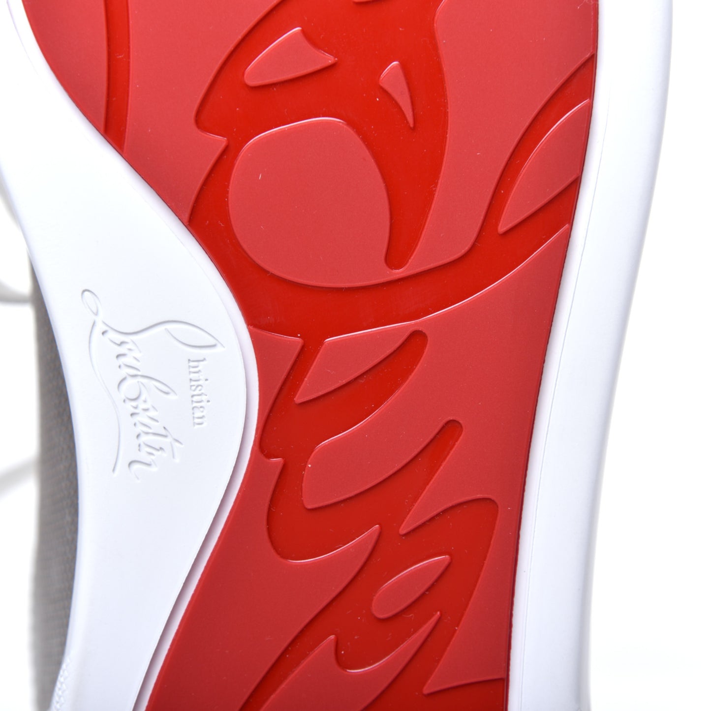 Calfskin Mens Rantulow Orlato Flat Sneakers 44 White Grey