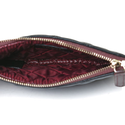 Chanel Lambskin Quilted Small Cosmetic Case Black 4 of 8