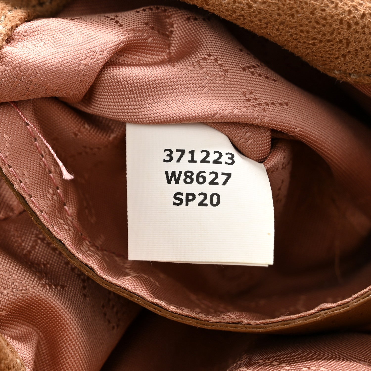 Stella McCartney Shaggy Deer Mini Falabella Fold Over Tote Camel 11 of 11