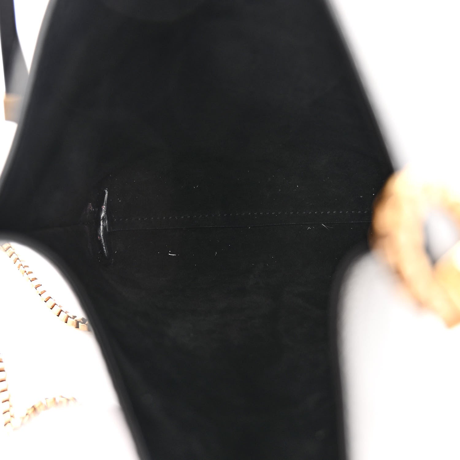 Saint Laurent Calfskin Mini Suzanne Hobo Black 6 of 9