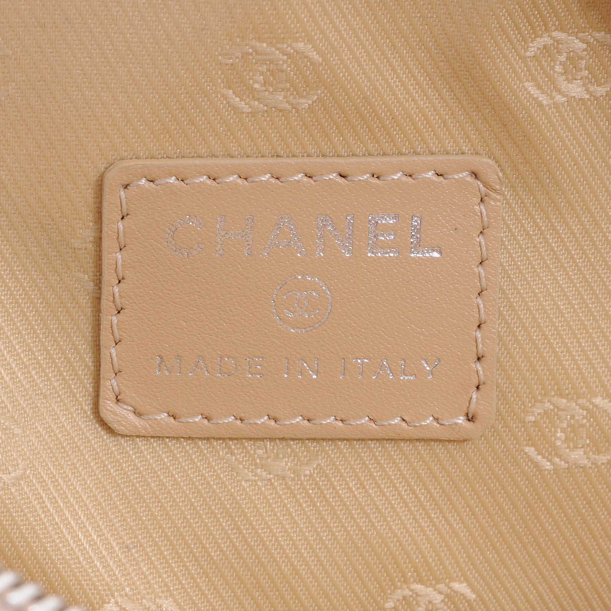 Chanel Cosmetic Pouch Metallic 5 of 7