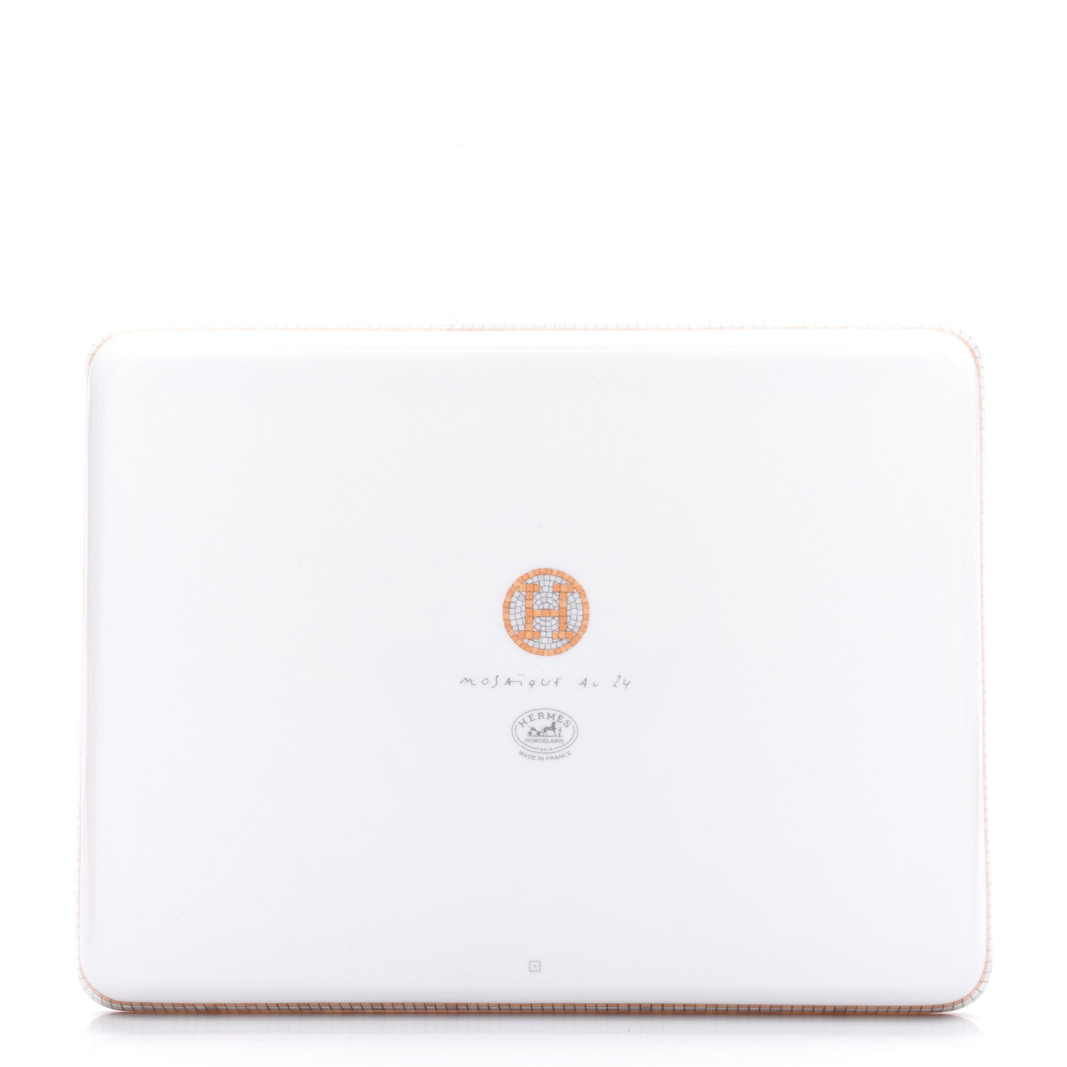 Hermes Porcelain Mosaique au 24 Sushi Plate 3 of 6