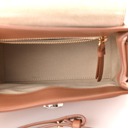Chloe Calfskin Mini Tess Day Bag Marrone 5 of 10
