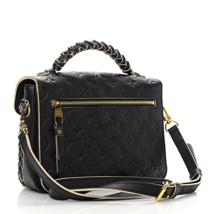 Louis Vuitton Empreinte Braided Pochette Metis Black 3 of 12