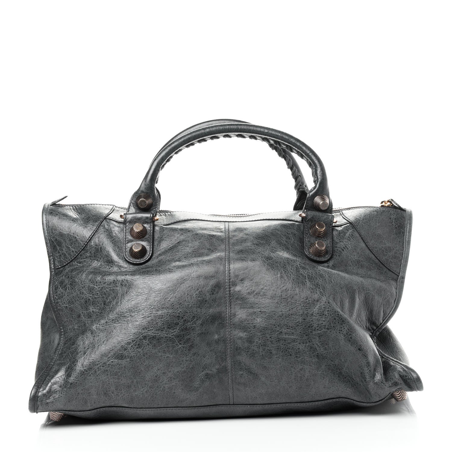 Balenciaga Agneau Giant 21 Rose Gold Hardware Work Anthracite 3 of 5