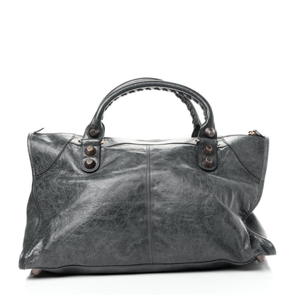 Balenciaga Agneau Giant 21 Rose Gold Hardware Work Anthracite 3 of 5