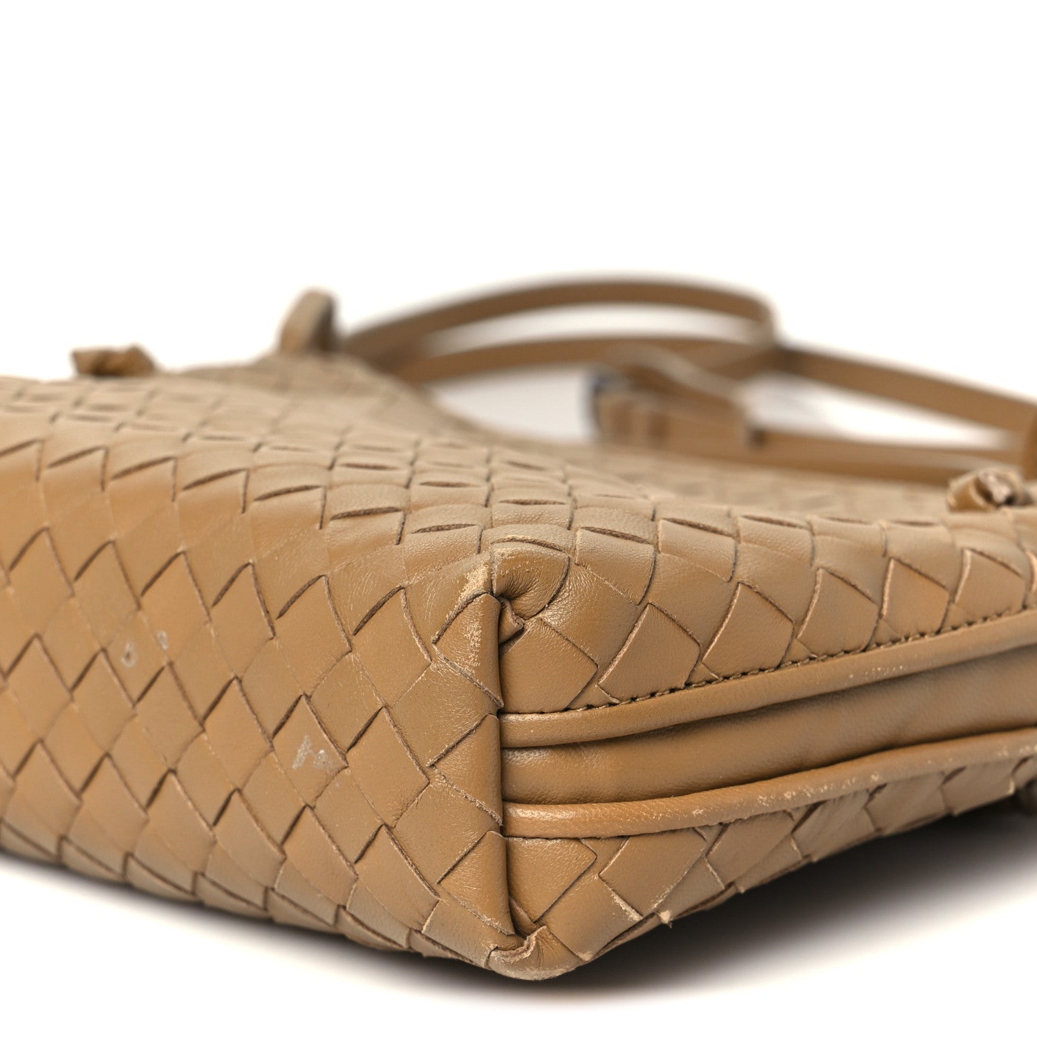 Bottega Veneta Nappa Intrecciato Nodini Crossbody Messenger Chene