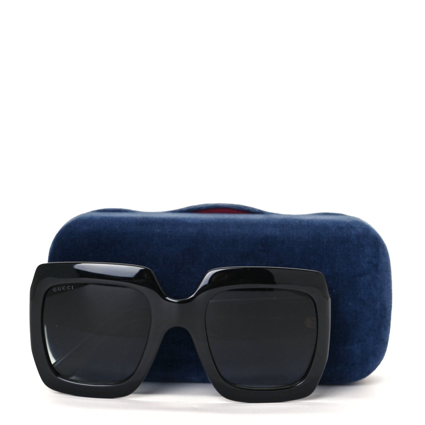 Acetate Square Frame Sunglasses GG0053S Black