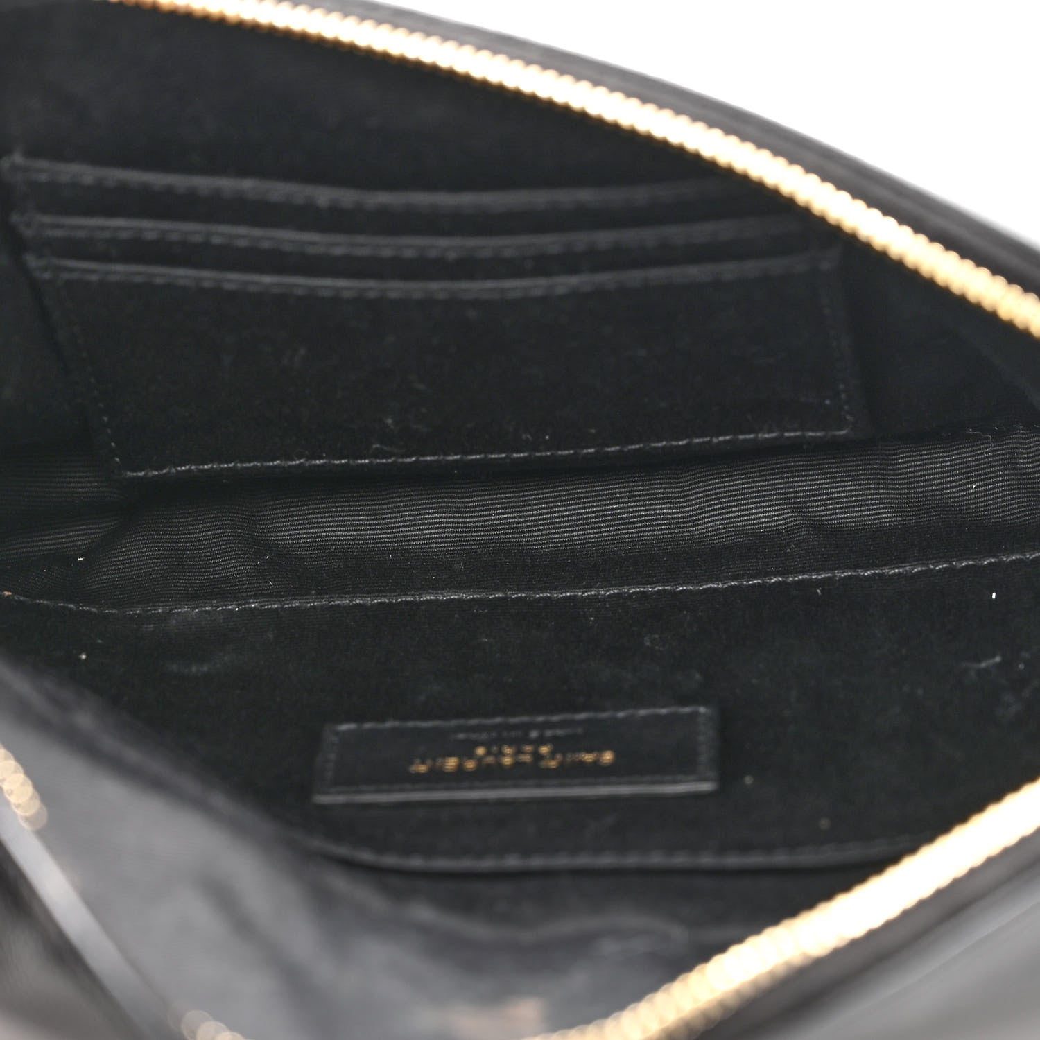 Saint Laurent Grain De Poudre Monogram Belt Bag Black 8 of 18