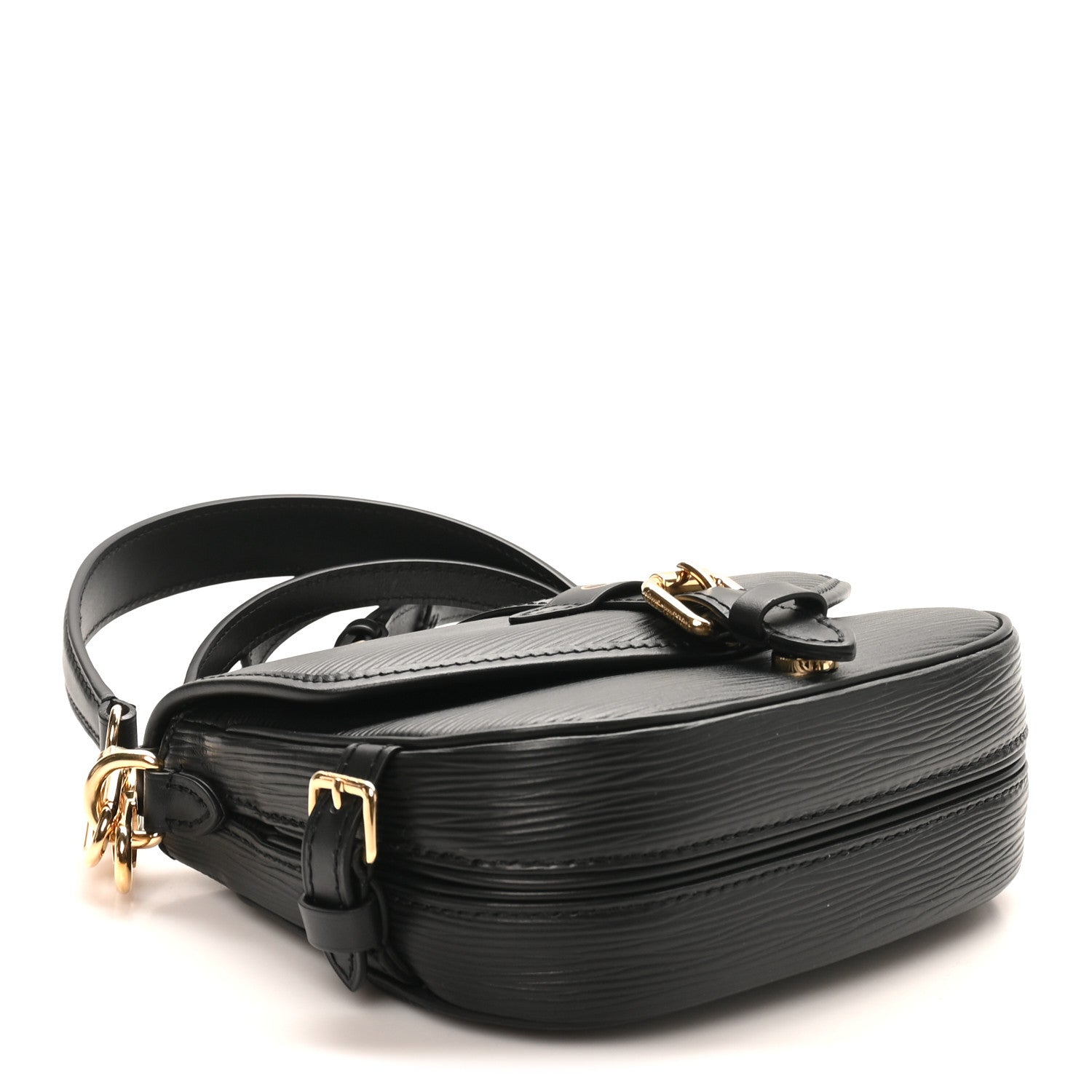 Louis Vuitton Epi Saumur BB Black 4 of 9