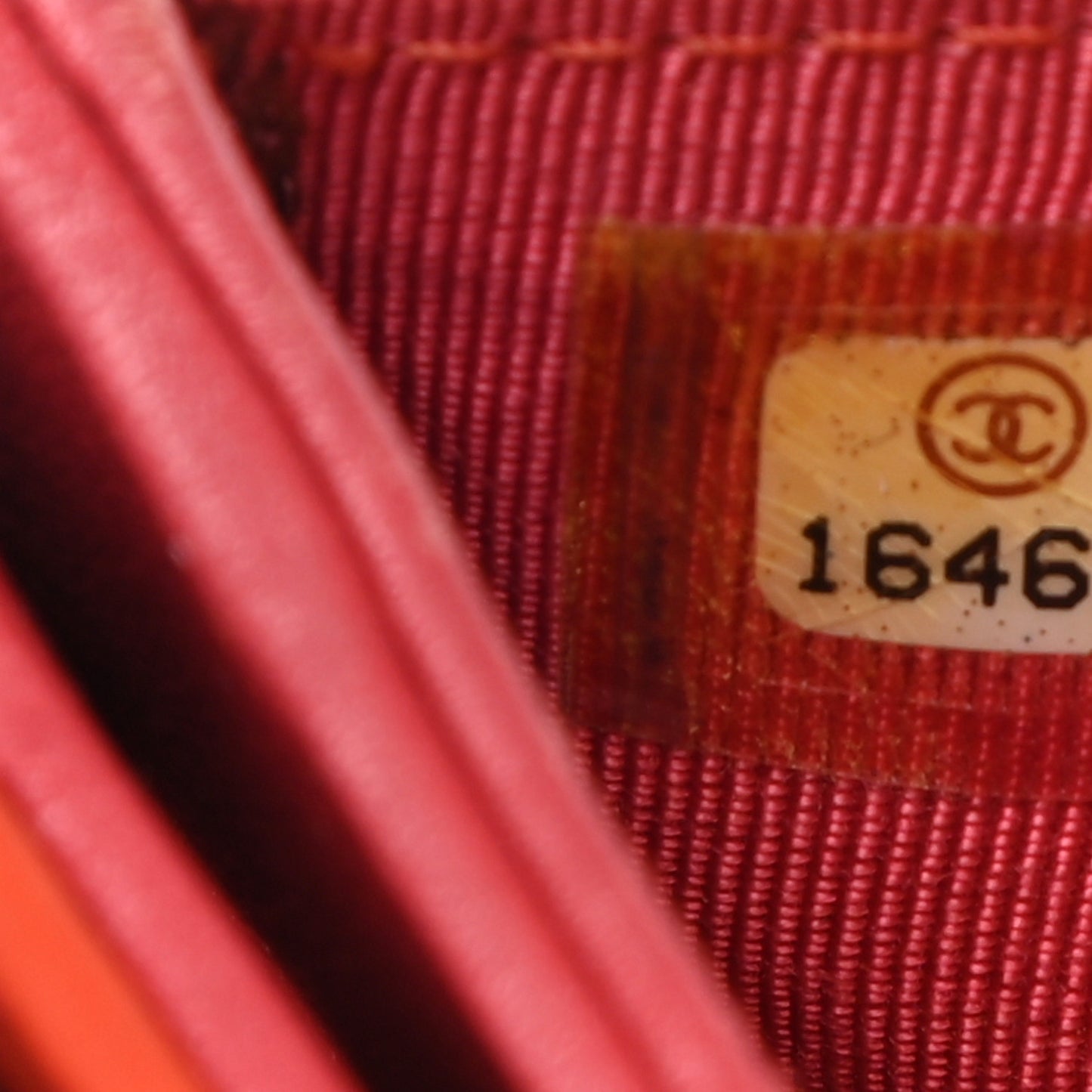 Patent Quilted CC French Wallet Red