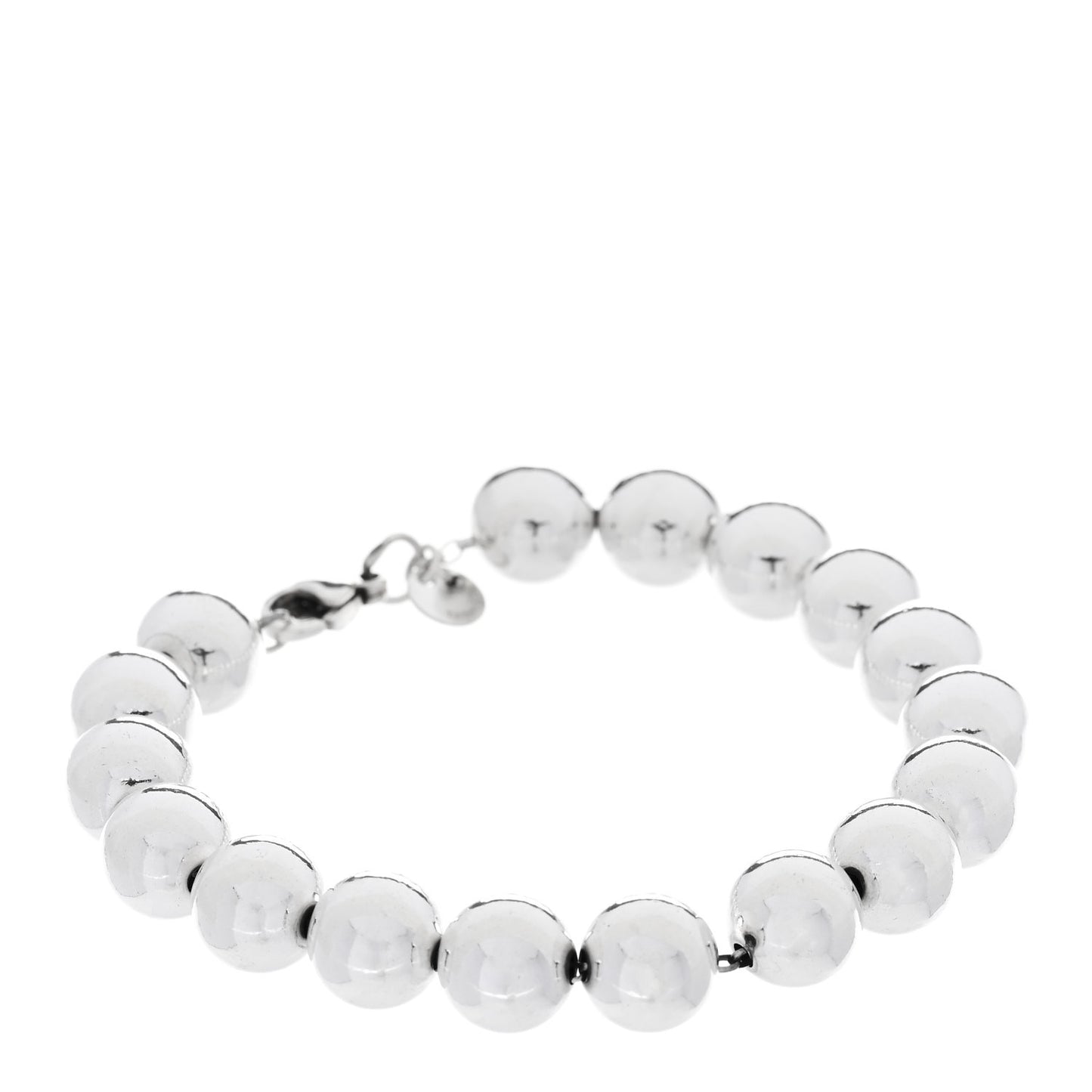 Sterling Silver 10mm Hardwear Ball Bracelet