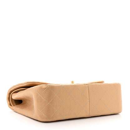Chanel Pearly Caviar Quilted Jumbo Double Flap Gold 4 of 14