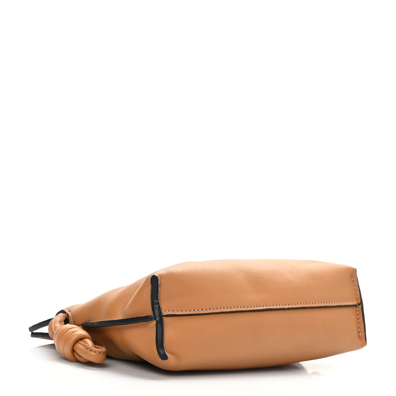 Loewe Calfskin Nano Flamenco Knot Clutch Warm Desert 4 of 8