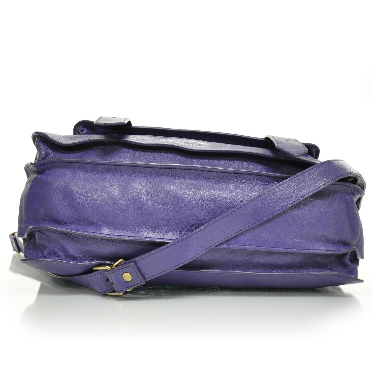Proenza Schouler Lambskin PS1 Large Satchel Violet 6 of 8