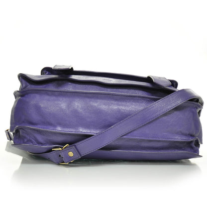 Proenza Schouler Lambskin PS1 Large Satchel Violet 6 of 8