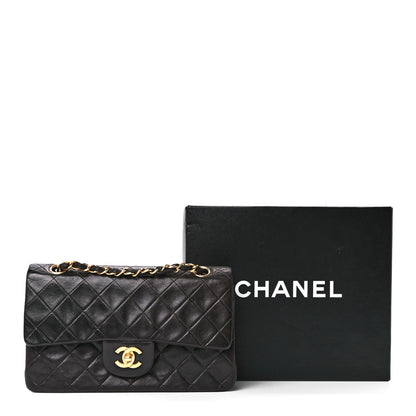 Chanel Lambskin Quilted Small Double Flap Black 13 of 13