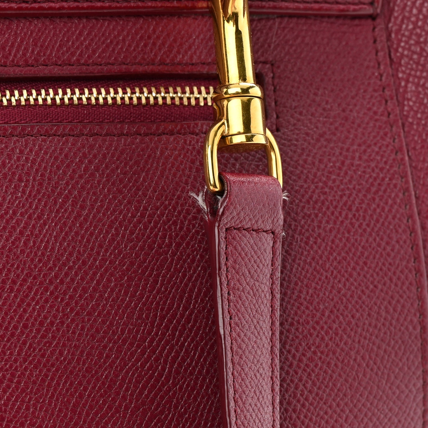 Celine Grained Calfskin Micro Belt Bag Plum 23 of 23