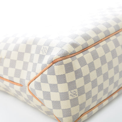 Louis Vuitton Damier Azur Delightful MM Rose Ballerine 14 of 17