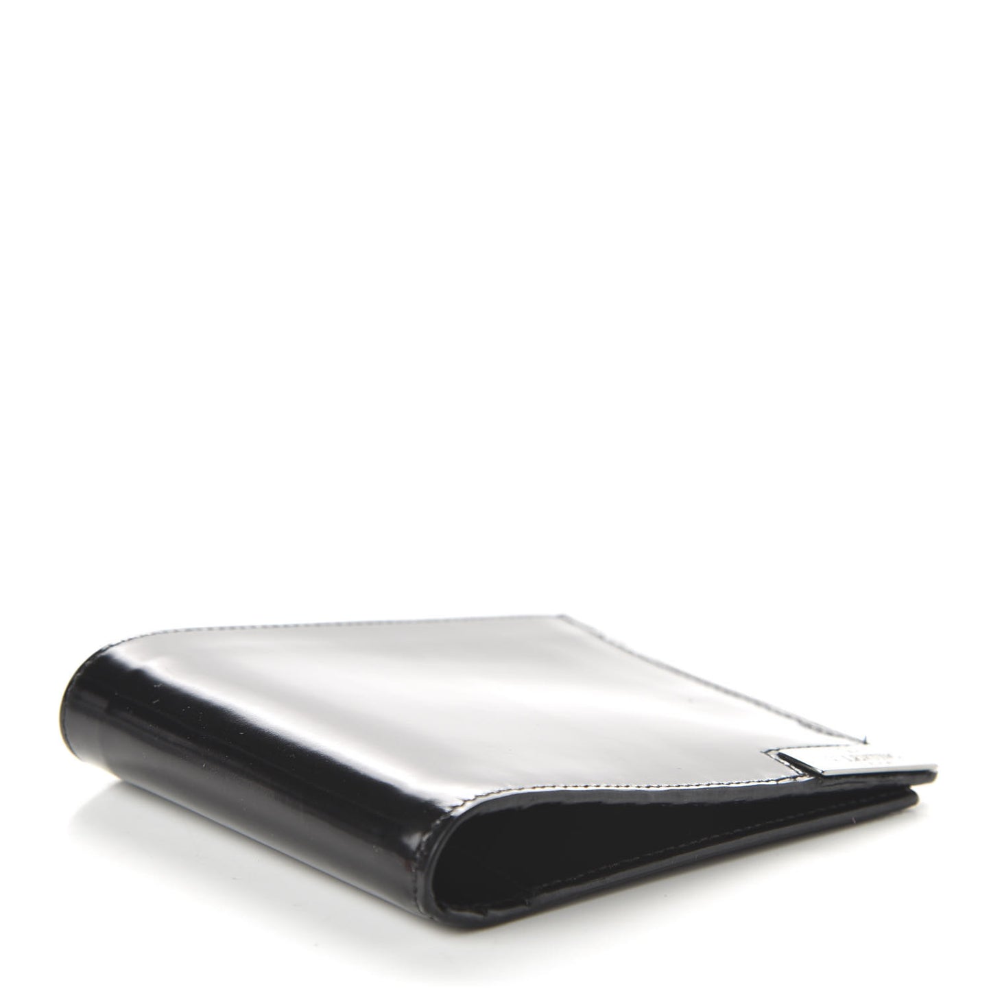 Smooth Calfskin Bi-Fold Wallet Black