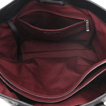 Chanel Calfskin Quilted Casual Riviera Tote Black 5 of 11