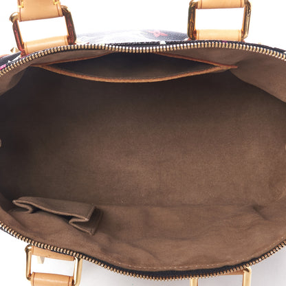 Louis Vuitton Monogram Multicolor Alma Black 4 of 8