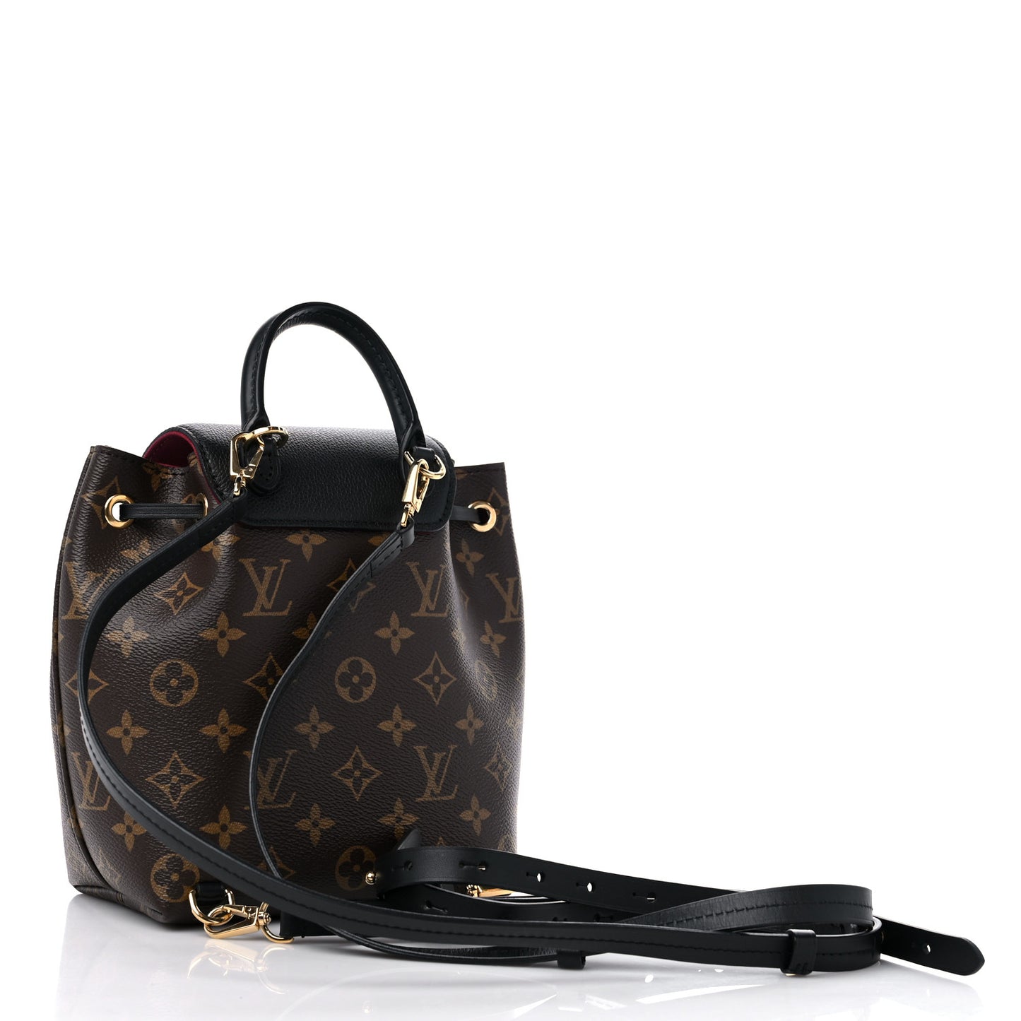 Monogram BB Montsouris NM Backpack Black