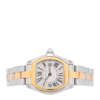 Cartier Stainless Steel 18K Yellow Gold 31mm Roadster Quartz Watch 2 of 5