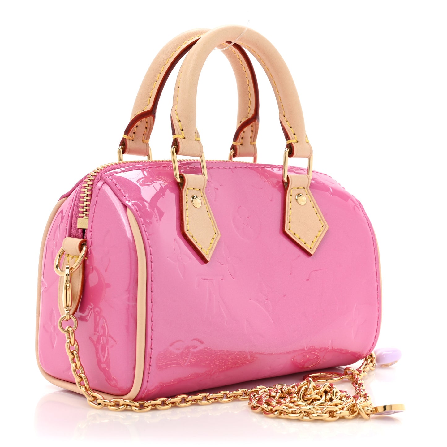 Vernis Monogram Nano Speedy Neon Pink