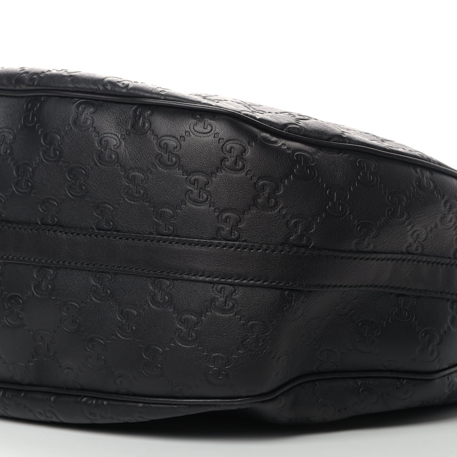 Gucci Guccissima Large GG Twins Hobo Black 6 of 12