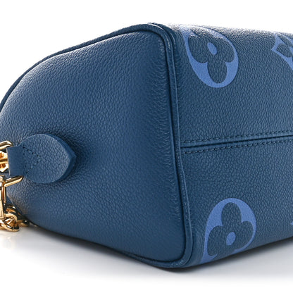 Louis Vuitton Empreinte Monogram Giant Speedy Bandouliere 20 Degrade Blue 8 of 10