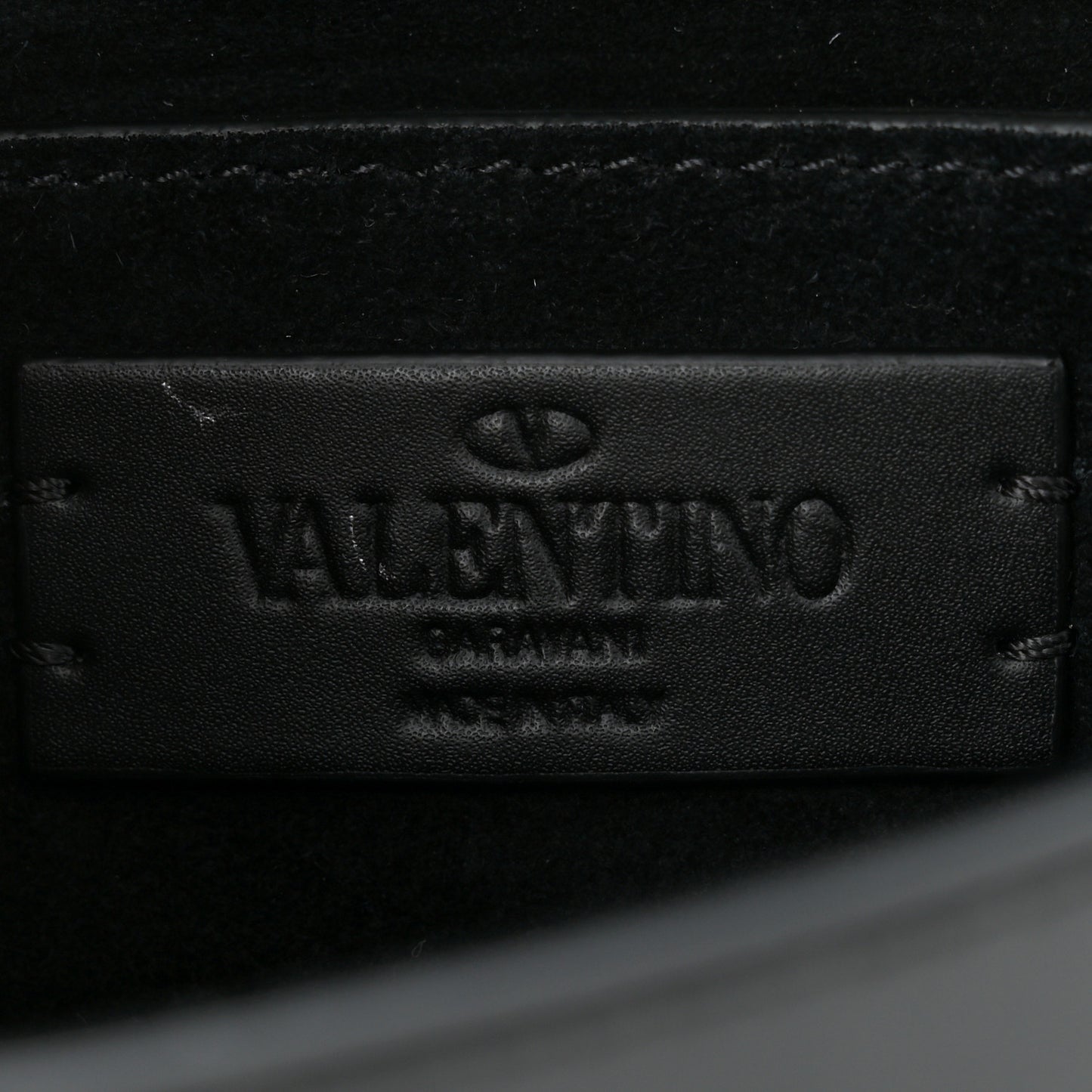 Calfskin Supervee Belt Bag Black