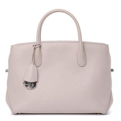 Christian Dior Grained Calfskin Medium Bar Tote Rose Poudre 1 of 15