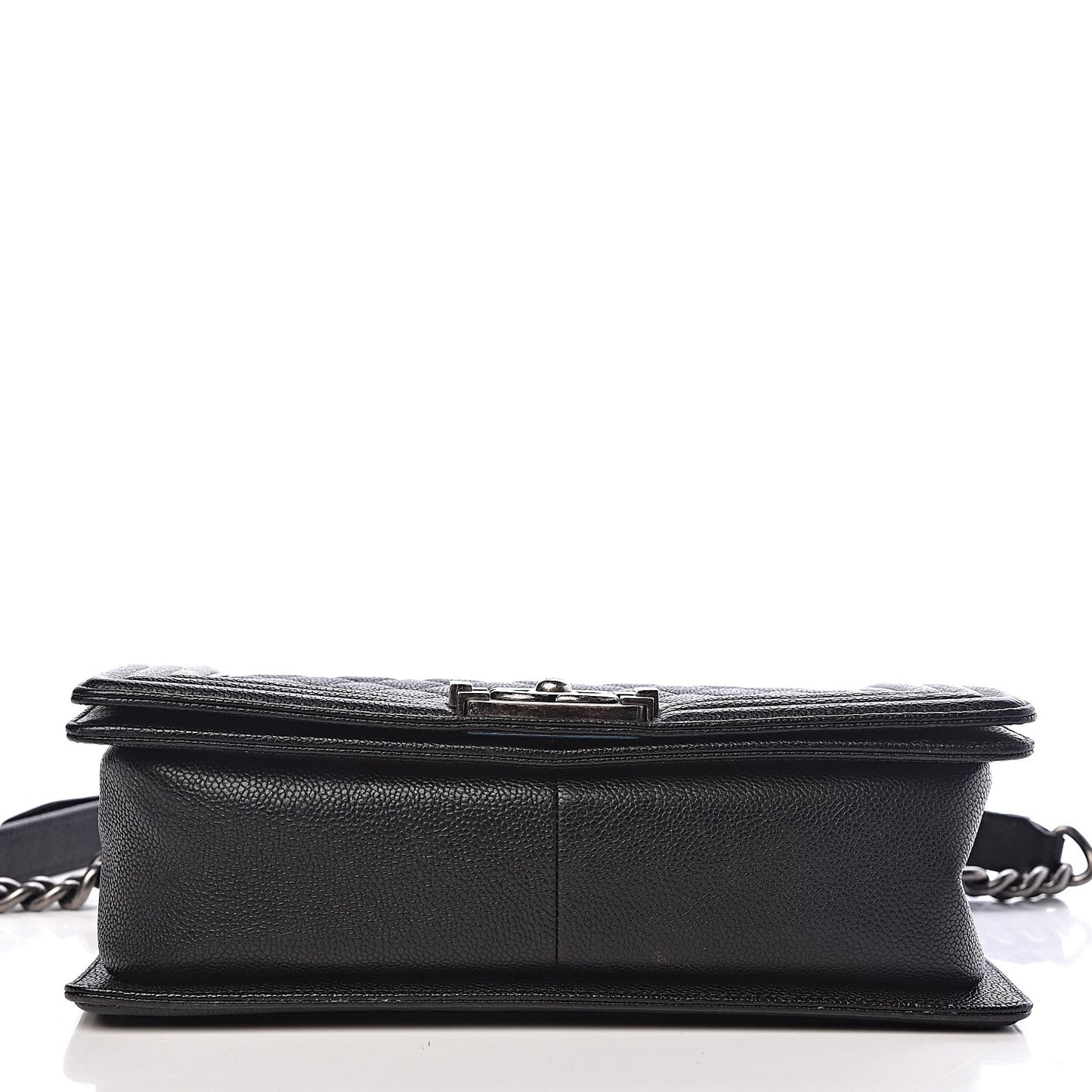 Caviar Quilted Medium Boy Flap Black